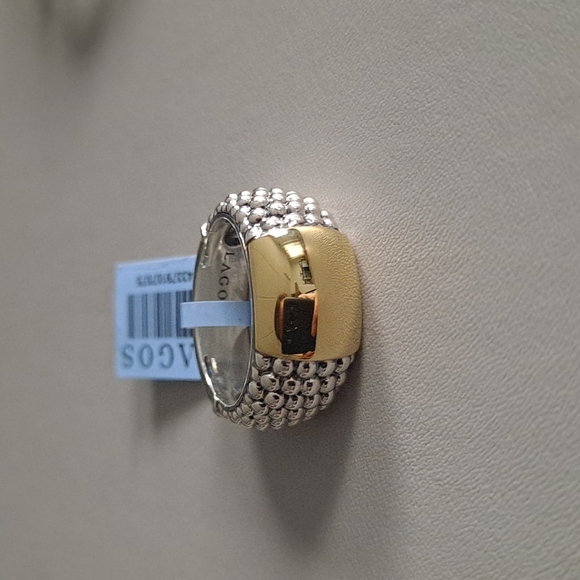 NWT Lagos High Bar Smooth Plate ring - Picture 7 of 16